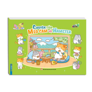 Sách tô màu - Chuyện của Mèo Cam và Hamster