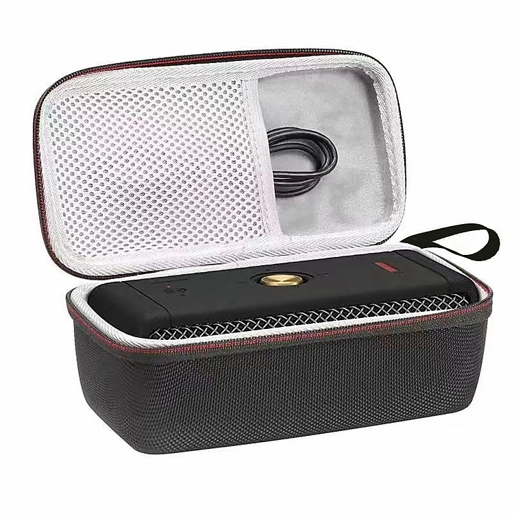 Túi chống sốc Smilebox đựng loai bluetooth Marshall Emberton có quai xách, túi khung cứng chống sốc đựng loa mini – hàng chính hãng