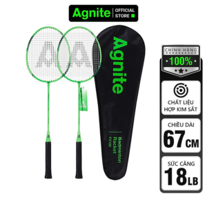 Vợt cầu lông cán liền Agnite - Kèm bao đựng cao cấp - 2 chiếc - F2134