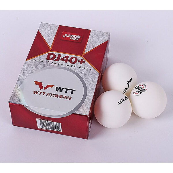6 Quả Bóng Bàn Thi Đấu Thế Giới DHS WTT DJ40+ - Tròn Đều, Chuẩn Thi Đấu Thế Giới
