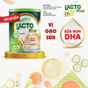Bột Ăn Dặm Cao Cấp Lacto Fiber 320g