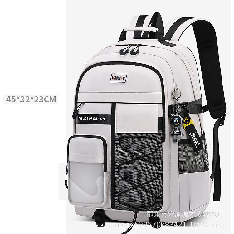 Balo thời trang phong cách Hàn Quốc dày dặn chống thấm nước dùng cho đi học, đi chơi – BEE GEE – BLTT9151