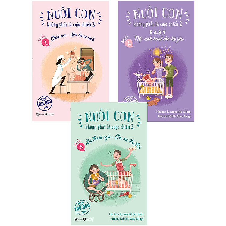 Combo 3 Cuốn Bộ Sách: Nuôi Con Không Phải Là Cuộc Chiến 2