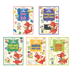 Combo Em Tự Tin Vào Lớp Một (5 Cuốn)