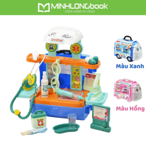 Đồ Chơi DUKA: Đồ Chơi Xe Khám Bệnh Lưu Động Bác Sĩ Nhí (Màu Xanh/Hồng)