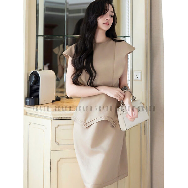 Đầm nude cánh tiên NGADO , đầm thiết kế , đầm dự tiệc