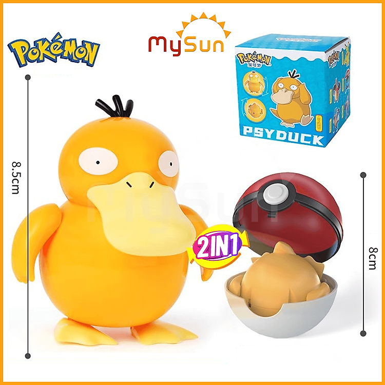 Mô hình bóng POKEMON đồ chơi: Pinkachu huyền thoại mini bằng nhựa ABS – MySun