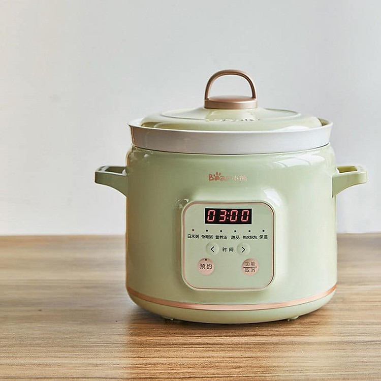 Nồi nấu chậm Bear 2L SB-NNC20 – Bản tiếng Việt Hàng chính hãng