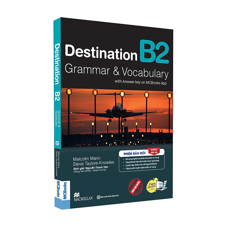 Sách – Destination B2 Grammar and Vocabulary Tặng Audio và bài tập thực hành MCBooks
