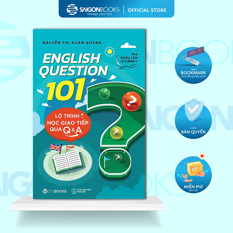 Sách – English Question 101: Lộ Trình Học Giao Tiếp Qua Q&A