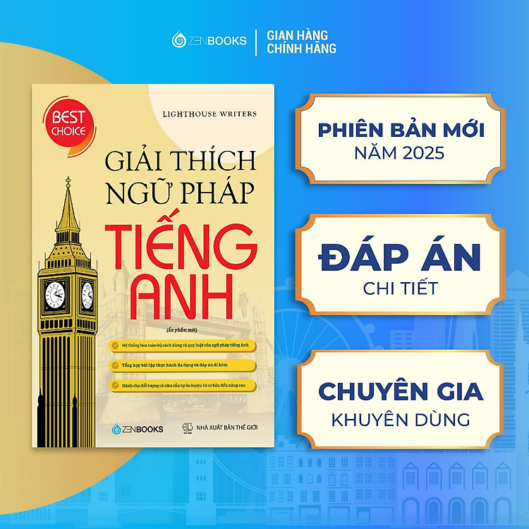 Sách – Giải Thích Ngữ Pháp Tiếng Anh