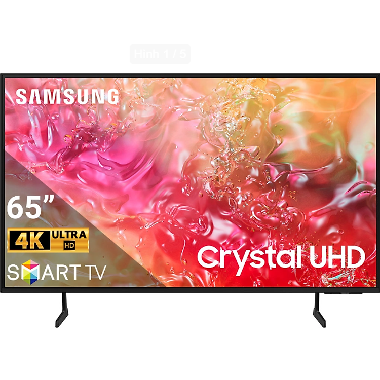Smart Tivi Samsung 4K 65 inch UA65DU7000KXXV – Hàng chính hãng