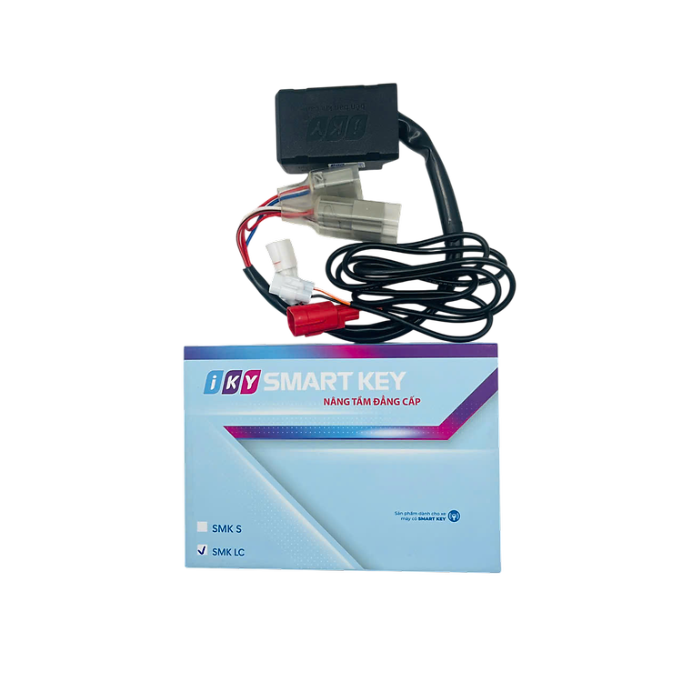 SMARTKEY LC – THIẾT BỊ TÍCH HỢP TÍNH NĂNG CHỐNG HẾT BÌNH CHO XE MÁY