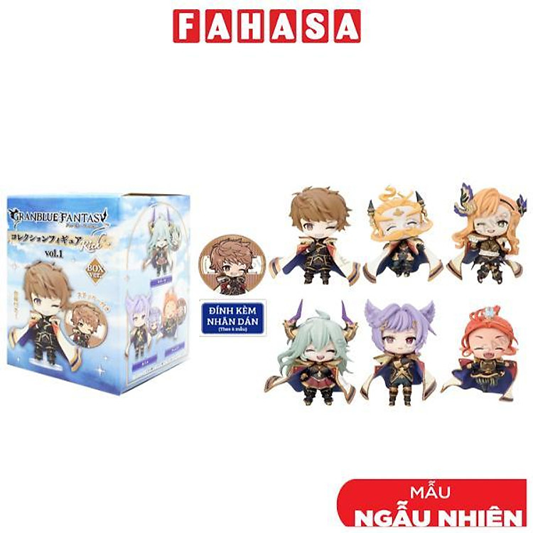 Đồ Chơi Mô Hình Granblue Fantasy Collection Fiurerich Vol.1 – Bushiroad (Mẫu Sản Phẩm Bên Trong Là Ngẫu Nhiên)