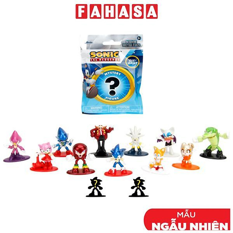 Đồ Chơi Mô Hình Sưu Tầm Sonic The Hedgehog 1.65 Inch – Nano Metalfigs Blind Bag – Jada Toys (Mẫu Sản Phẩm Bên Trong Là Ngẫu Nhiên)