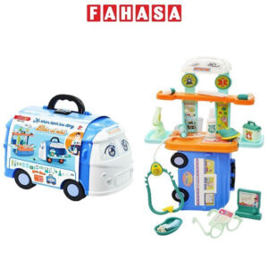 Đồ Chơi Xe Khám Bệnh Lưu Động - Bác Sĩ Nhí - Firstar DK81356