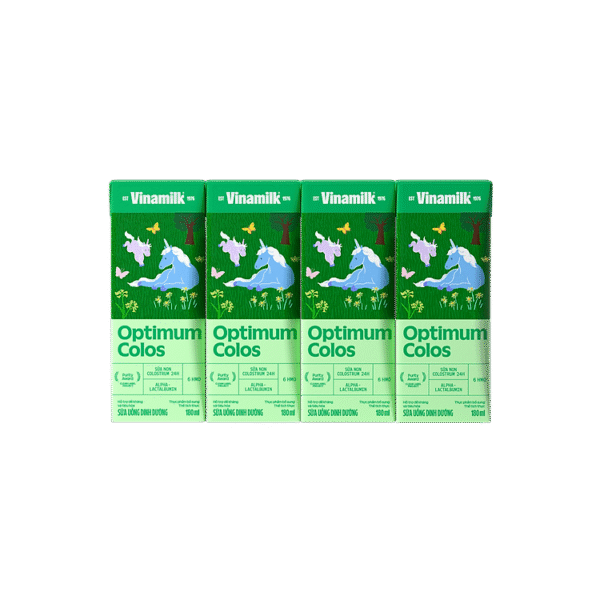 Sữa bột pha sẵn Optimum Colos Vinamilk Hộp 180ml