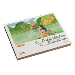 (Sách tô màu) ĐI KHẮP VIỆT NAM - TÔ MÀU ĐẤT NƯỚC - Lê Đức Hùng – Mai Chi - Tằm Books